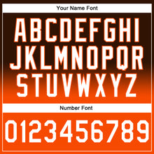 Load image into Gallery viewer, Custom Stitched Brown White-Orange Fade Fashion Sports Pullover Sweatshirt Hoodie