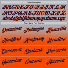 Загрузить изображение в средство просмотра галереи, Custom Stitched Gray Navy-Orange Fade Fashion Sports Pullover Sweatshirt Hoodie