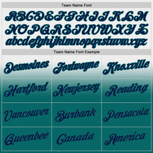 Laden Sie das Bild in den Galerie-Viewer, Custom Stitched White Navy-Teal Fade Fashion Sports Pullover Sweatshirt Hoodie