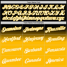 Laden Sie das Bild in den Galerie-Viewer, Custom Stitched Black White-Gold Fade Fashion Sports Pullover Sweatshirt Hoodie