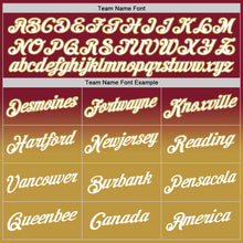 Laden Sie das Bild in den Galerie-Viewer, Custom Stitched Crimson White-Old Gold Fade Fashion Sports Pullover Sweatshirt Hoodie