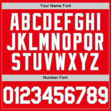 Загрузить изображение в средство просмотра галереи, Custom Fire Red White-Gray Authentic Baseball Jersey