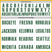 Загрузить изображение в средство просмотра галереи, Custom Gold Green-White Authentic Baseball Jersey