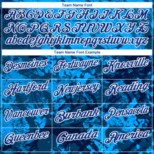 Laden Sie das Bild in den Galerie-Viewer, Custom Graffiti Pattern Royal-White 3D Performance Golf Polo Shirt