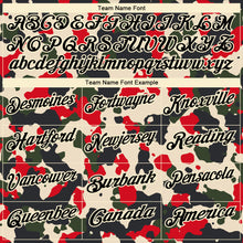 Load image into Gallery viewer, Custom Camo Black-Cream Performance Salute To Service Golf Polo Shirt