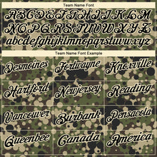 Charger l'image dans la galerie, Custom Camo Black-Cream Performance Salute To Service Golf Polo Shirt