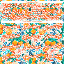 Charger l'image dans la galerie, Custom Orange White 3D Pattern Design Fruits Performance Golf Polo Shirt