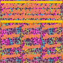 Загрузить изображение в средство просмотра галереи, Custom Graffiti Pattern Yellow-Pink 3D Colorful Leopard Print Performance Golf Polo Shirt