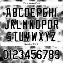 Load image into Gallery viewer, Custom Tie Dye Black-White 3D Performance Golf Polo Shirt