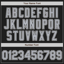 Load image into Gallery viewer, Custom Black Gray-Kelly Green Authentic Gradient Fashion Baseball Jersey