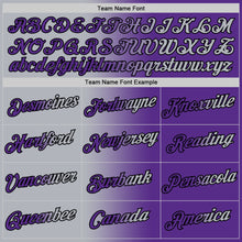 Load image into Gallery viewer, Custom Purple Gray-Black Gradient Fashion Performance T-Shirt