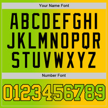 Laden Sie das Bild in den Galerie-Viewer, Custom Neon Green Yellow-Black Authentic Gradient Fashion Basketball Jersey