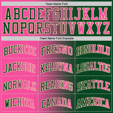 Laden Sie das Bild in den Galerie-Viewer, Custom Green Pink-Cream Authentic Gradient Fashion Basketball Jersey