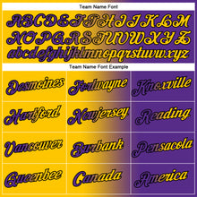 Load image into Gallery viewer, Custom Purple Yellow-Black Gradient Fashion Performance T-Shirt