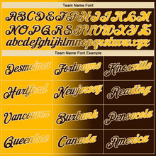 Load image into Gallery viewer, Custom Brown Gold-Cream Gradient Fashion Performance T-Shirt