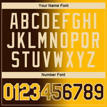 Load image into Gallery viewer, Custom Brown Gold-Cream Gradient Fashion Performance T-Shirt