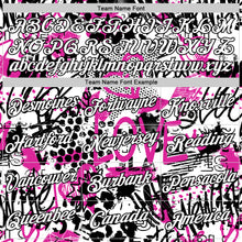 Загрузить изображение в средство просмотра галереи, Custom Graffiti Pattern White-Black 3D Performance T-Shirt