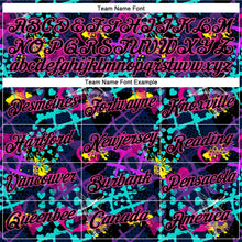 Charger l'image dans la galerie, Custom Graffiti Pattern Black-Pink 3D Creative Hearts Stars Geometric Figures Performance T-Shirt