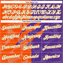 Charger l'image dans la galerie, Custom Graffiti Pattern Purple Orange-Old Gold Scratch 3D Performance T-Shirt