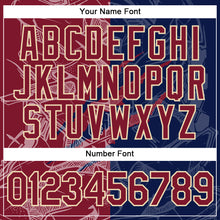 Charger l'image dans la galerie, Custom Graffiti Pattern Crimson Navy-Cream Scratch 3D Performance T-Shirt