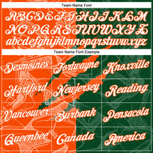 Charger l'image dans la galerie, Custom Graffiti Pattern Green-Orange Scratch 3D Performance T-Shirt
