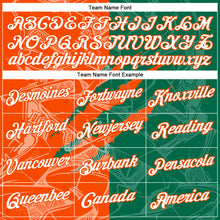 Charger l'image dans la galerie, Custom Graffiti Pattern Kelly Green-Orange Scratch 3D Performance T-Shirt