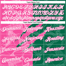 Charger l'image dans la galerie, Custom Graffiti Pattern Kelly Green-Pink Scratch 3D Performance T-Shirt
