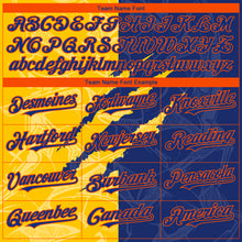 Laden Sie das Bild in den Galerie-Viewer, Custom Stitched Graffiti Pattern Royal Yellow-Pink 3D Scratch Sports Pullover Sweatshirt Hoodie