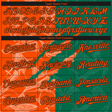 Загрузить изображение в средство просмотра галереи, Custom Stitched Graffiti Pattern Orange Kelly Green-Black 3D Scratch Sports Pullover Sweatshirt Hoodie