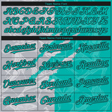 Загрузить изображение в средство просмотра галереи, Custom Stitched Graffiti Pattern Aqua Gray-Black 3D Scratch Sports Pullover Sweatshirt Hoodie