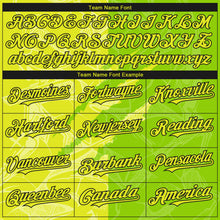 Загрузить изображение в средство просмотра галереи, Custom Stitched Graffiti Pattern Neon Yellow Neon Green-Black 3D Scratch Sports Pullover Sweatshirt Hoodie
