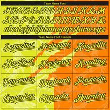 Загрузить изображение в средство просмотра галереи, Custom Stitched Graffiti Pattern Neon Yellow Bay Orange-Black 3D Scratch Sports Pullover Sweatshirt Hoodie