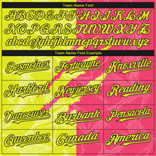 Загрузить изображение в средство просмотра галереи, Custom Stitched Graffiti Pattern Neon Yellow Neon Pink-Black 3D Scratch Sports Pullover Sweatshirt Hoodie