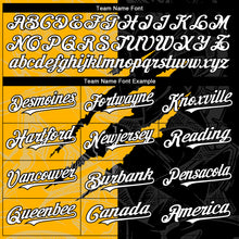 Загрузить изображение в средство просмотра галереи, Custom Graffiti Pattern White Black-Gold 3D Scratch Authentic Baseball Jersey