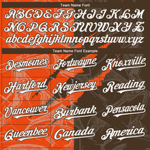 Загрузить изображение в средство просмотра галереи, Custom Graffiti Pattern White Brown-Orange 3D Scratch Authentic Baseball Jersey