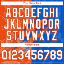 Загрузить изображение в средство просмотра галереи, Custom Graffiti Pattern White Thunder Blue-Orange 3D Scratch Authentic Baseball Jersey