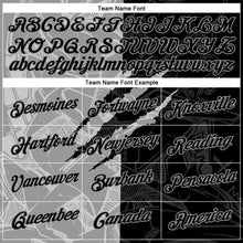 Load image into Gallery viewer, Custom Graffiti Pattern Black-Gray Scratch 3D Performance T-Shirt