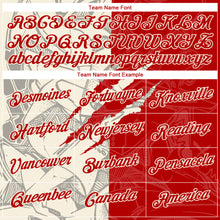 Laden Sie das Bild in den Galerie-Viewer, Custom Graffiti Pattern Red-Cream Scratch 3D Performance T-Shirt