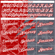 Laden Sie das Bild in den Galerie-Viewer, Custom Graffiti Pattern White Steel Gray-Red Scratch 3D Performance T-Shirt