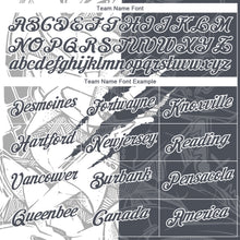 Laden Sie das Bild in den Galerie-Viewer, Custom Graffiti Pattern Steel Gray-White Scratch 3D Performance T-Shirt