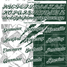 Laden Sie das Bild in den Galerie-Viewer, Custom Graffiti Pattern Green-White Scratch 3D Performance T-Shirt