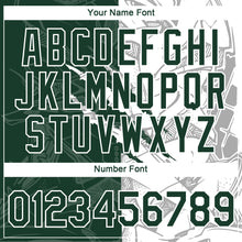 Laden Sie das Bild in den Galerie-Viewer, Custom Graffiti Pattern Green-White Scratch 3D Performance T-Shirt