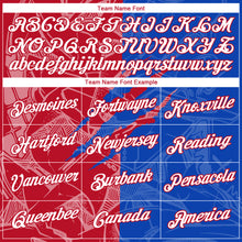 Laden Sie das Bild in den Galerie-Viewer, Custom Graffiti Pattern White Thunder Blue-Red Scratch 3D Performance T-Shirt