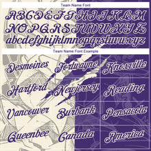 Charger l'image dans la galerie, Custom Graffiti Pattern Purple-Cream Scratch 3D Performance T-Shirt