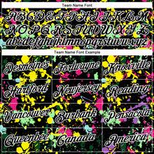 Load image into Gallery viewer, Custom Stitched Graffiti Pattern Black-White 3D Splash Grunge Art Sports Pullover Sweatshirt Hoodie