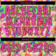 Load image into Gallery viewer, Custom Stitched Graffiti Pattern Pink-Black 3D Watercolor Grunge Art Sports Pullover Sweatshirt Hoodie