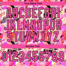 Load image into Gallery viewer, Custom Stitched Graffiti Pattern Pink-Black 3D Watercolor Grunge Art Sports Pullover Sweatshirt Hoodie