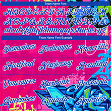 Load image into Gallery viewer, Custom Stitched Graffiti Pattern Thunder Blue-White 3D Hiphop Abstract Urban Street Art Sports Pullover Sweatshirt Hoodie