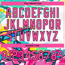 Load image into Gallery viewer, Custom Stitched Graffiti Pattern Pink-Black 3D Abstract Splashes Sports Pullover Sweatshirt Hoodie