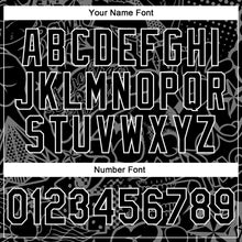 Загрузить изображение в средство просмотра галереи, Custom Stitched Graffiti Pattern Black-White 3D Skull Fashion Sports Pullover Sweatshirt Hoodie